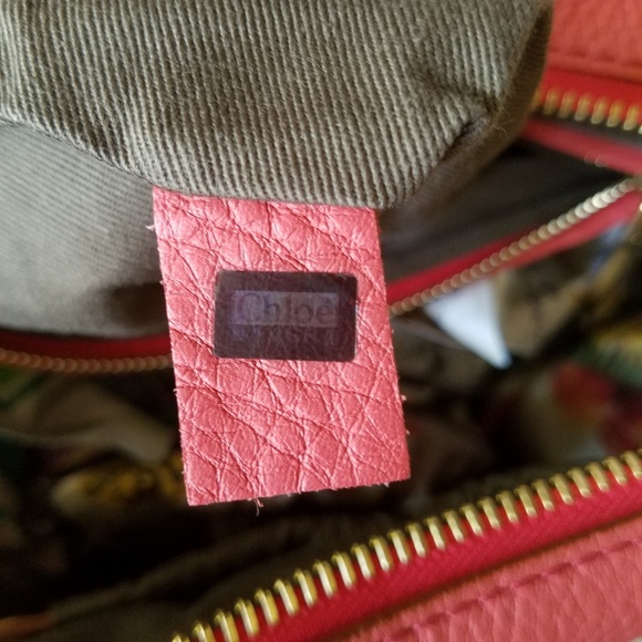 SOLD Chloe Marcie Large Paradise Pink Bag - Picture 7 of 8